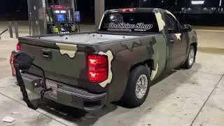 Procharged Silverado, BIG CAM idle.