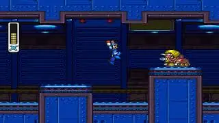 [MMX2] - Dinosaur Tank Stage - Heart Tank