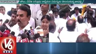 Minister Jupally Tour In Nizamabad District | V6 News