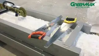 GREENMAX PE Foam Compactor Z-C200 Operated by PE Foam Manufacturer in Latvia