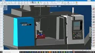 DN Solutions DNM 5700 GibbsCAM Digital Twin
