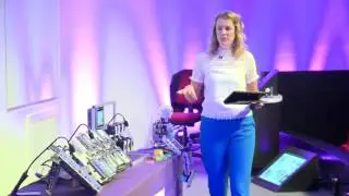 Danielle George discusses the Robot Orchestra project at the 2016 Cockcroft Rutherford lecture