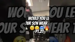 Would you let your son wear this #drip #ddosama