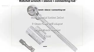 MULTI UNIVERSAL RATCHET SOCKET 7-19MM @shopatronics