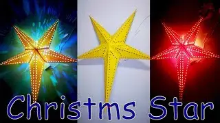 DIY How to make Long Tail Star Lantern for Christmas Decoration/New Year decor/ estrella de navidad