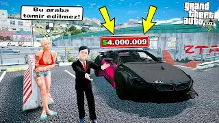 ÇILGIN ÇOCUK ABLASININ KAZA YAPTIĞI ARABASINI TAMİR ETTİRİYOR! - GTA 5