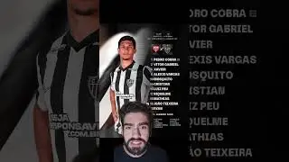 Testes e derrota no &uacute;ltimo jogo da fase de grupos da Copinha #atleticomineiro #galo