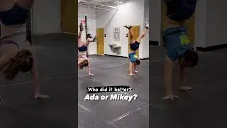 Handstand walking!🔥 #crossfit #crossfitworkout #handstand #workout