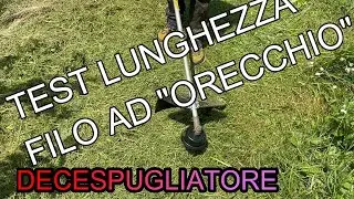 DECESPUGLIATORE  test di lunghezza filo