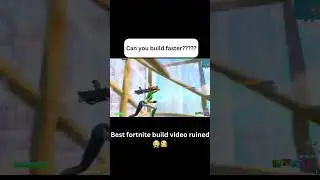 Who's building faster than this??? 👇👇👇 #fornite #forniteshorts #fornitebuild #gaming #fornitegaming