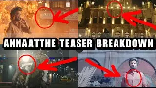 Annaatthe - Official Teaser Breakdown| Rajinikanth | Sun Pictures| Nayanthara| BET YOU DIDNT NOTICE!