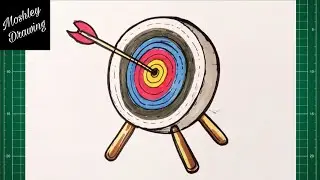 How to Draw an Archery Target