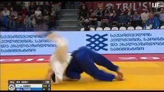 Тселидис🇬🇷 проходит Дидара Хамзу🇰🇿 и выходит в четверть-финал, где встретится с хозяином татами