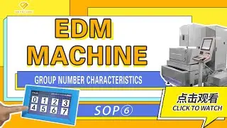EDM intelligent cutting mode demonstration #edm  #edmmachine