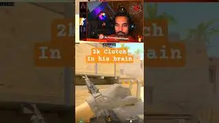 2k Clutch - In his brain | #shodastream #gaming #counterstrike #CS2 #highlights #fyp