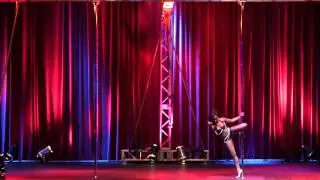 Micaela Simonne at Miss Texas Pole Star 2013