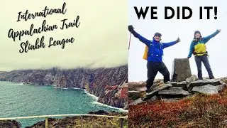 SCARIEST HIKE YET! WE MADE IT! Hiking the International Appalachian Trail Day 28 - Sliabh League