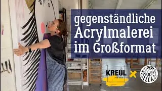 Making of: Gro&szlig;e Acrylmalererei 