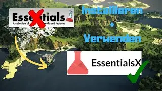 Minecraft ESSENTIALS (X) 1.14.4 installieren + Verwenden | Minecraft plugins deutsch
