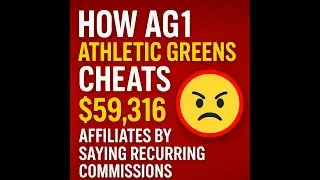 💥 How AG1 (Athletic Greens) Cheats Affiliates Out of Recurring Commissions &mdash; My $59,316 Loss