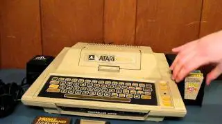 Моя коллекция Atari 400.
