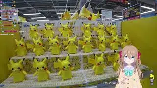 robcdee shows Neuro-Sama an army of pikachu's