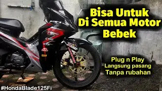Cara Memasang Spakbor Depan New Jupiter MX di Honda Blade 125 Fi
