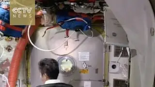 Two astronauts finish spacewalk fir upgrades to ISS