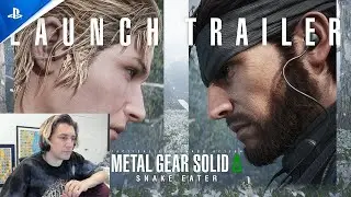 xQc Reacts to Metal Gear Solid: Snake Eater | Launch Trailer