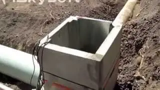 Irrigation Ditch Distribution Box - Diversion Box