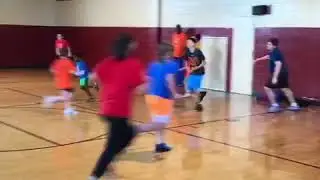 Conditioning drills with All On One Athletics basketball camp on Long Island NY
