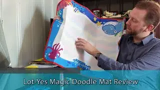 FUN CHRISTMAS GIFT - Magic Water Doodle Mat Review