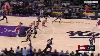 All Trey Lyles blocks in 24/25 Season