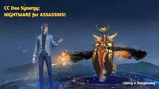 📖 Liang & Donghuang CC Duo Synergy : NIGHTMARE for ASSASSINS! 🥶 | HOK S11 Ranked Gameplay 48