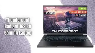 Обзор Thunderobot Radiant 16S | Игровой монстр на базе Ryzen 9 9850HX + RTX 5070!