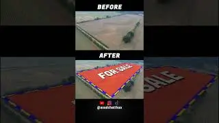 Drone Video Editing + Property Outline & Map Animation #asadchatthaa #motiontracking #tredning
