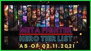 META FIGHTER HEROES MOBILE LEGENDS 2021 | FIGHTER TIER LIST MOBILE LEGENDS