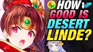 DESERT LINDE: MOST SUPPORTIVE MAGE! Khadein Linde & Remote Sparrow Builds & Analysis [FEH]