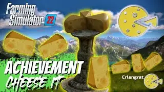 12 Cheese Wedges On Erlengrat! 🧀 'Cheese It' Achievement 🐄 Farming Simulator 22🌻🐄🚜