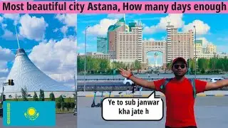 Most beautiful and clean city Astana Kazakhstan 😮 #astana #kazakhstan #traveler #youtube #vlogger🙏