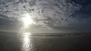 VLOG - EARLY MORNING   BEACH WALK TOUR VIDEO - DESERT BEACH
