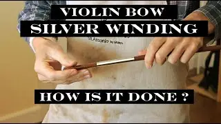 How to do a silver winding on a bow
