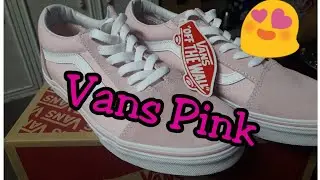 Vans Old Skool (suede/canvas) Chalk Pink UNBOXING 2018