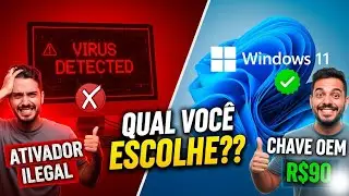 N&Atilde;O USE ATIVADOR! Como Ativar o Windows 11 Pro BARATO (100% Legal)