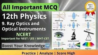 9. Ray Optics and Optical Instruments | Important MCQs | NCERT | JEE | Class 12 Physics