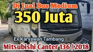 MEDIUM BUS FOR SALE (Mitsubishi Canter 136 / 2018) Ex Employee