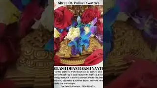 Kailash Dhanraksha Yantra| protect your wealth #wealth #money #yantras #shorts