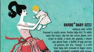 Barbie Baby-Sits! #953, Vintage Barbie Accessory Set