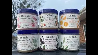 DR TEAL'S SHEA SUGAR SCRUBS