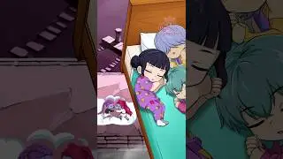 Falling in a Dream💤 - Zoey x Mystery & Baby #KpopDemonHunters #SajaBoys